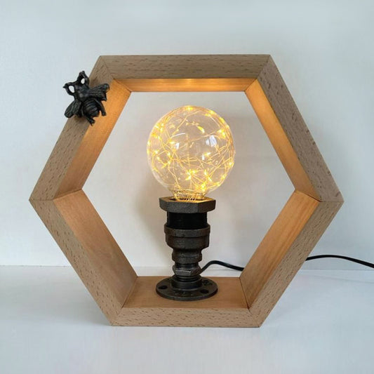 Hex Lamp + Free Bulb - BHL002